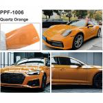 Self Adhesive Quartz Orange Color Paint Protection Film Self-Healing Hydrophobicity for sale