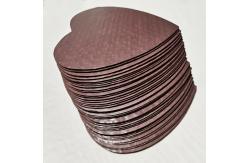 China Shockproof Heart Shape Paper Cushion Pad Logo Printed Wood Pulp supplier