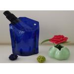 Customized Translucent Drink Juice Smoothie Stand Up Pouches Matte With Hang Hole