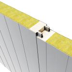 75mm 80mm 200mm Sandwich Panel Rockwool For Warehouse for sale