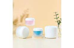 China Lightweight Durable Plastic Cosmetic Jars In Black For Retail And Travel Convenience supplier