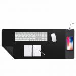 Large RGB Wireless Charging Gaming Mouse Pad 10W 12 Preset Mode LED Strips