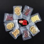 Zipper Transparent Plastic Retail Bag For Spice Packaging for sale