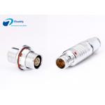 Circular Push Pull Connectors Lemo B Series Connectors CNC Turning Contact PEEK Insulator for sale