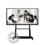 China Movable 65 WiFi Touch Screen Whiteboard For Video Conference for sale