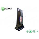 Custom Retail POP Displays 4C Offset Printing Paper Cardboard Floor Hook Display Stand for sale