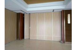 China Standard Soundproof Partition Wall Thread Rods Hanging Operable Wall System supplier