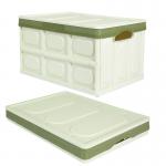 140L Collapsible Plastic Trunk Organizer 55L Folding Plastic Storage Boxes for sale
