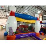 Factory Makes Bowling Themed Indoor Outdoor Custom Bouncy Castle Jumps