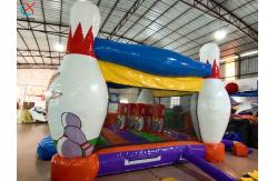 China Factory Makes Bowling Themed Indoor Outdoor Custom Bouncy Castle Jumps supplier