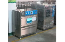 China Stainless Steel Touch Screen Programmable UV Aging Test Chamber AC220V supplier