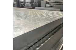 China 30mm Pitch Stainless Steel Flat Steel Grating With Galvanized Surface Aluminium Checkered Plates supplier
