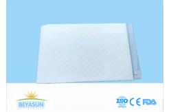 China Blue / White Disposable Bed Pads , Incontinence Hospital Absorbent Pads supplier