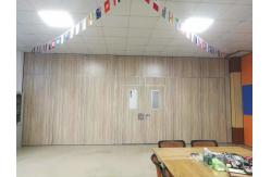 China Flexible Folding Soundproof Partition Wall Aluminum Frame Decorative supplier