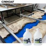 1/1 Clear Epoxy Adhesive For Creating Clear Resin River Art Tables for sale