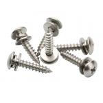 Customized Cross Recessed Pan Head Tapping Screw And Plain Washer Assembly for sale