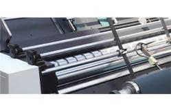 China Servo Motor Flute Laminating Corrugated Carton Box Machine supplier