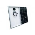 White Frame Mono Solar Module / Portable Solar Panels Charge For Street Light Blinker for sale