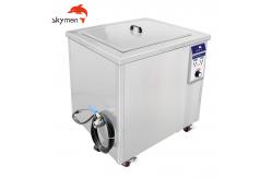 China 100L Degreasing Industrial Ultrasonic Cleaner 95C Heater PSE For Metal Shell supplier