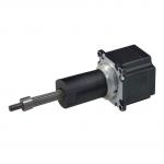 57LHS Series Six Wires 990N Force 2 Phase Nema23 Captive Hybrid linear Stepper Motors Linear Acuators for sale