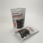 Resealable Custom Chocolate Bar Packaging Mylar Stand Up Bag With Zipper Snack Cookie packing Bags for sale