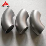 Gr1 Gr2 90 Degree Titanium Elbow Long Radius DN50 Chemical Industry Use for sale