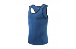 China Moisture Wicking Summer Mens Vest Leisure Sports Breathable Quick Drying Elastic Cool supplier