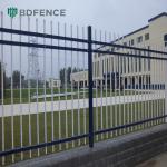 rectangle post Grid Structure Double Wire Mesh Fencing for sale