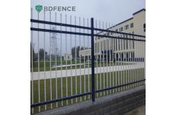 China rectangle post Grid Structure Double Wire Mesh Fencing supplier