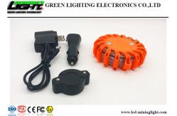 China Rechargeable Flare LED Warning Light 9 Modes Crushproof IP67 For Vehicles / Boat supplier