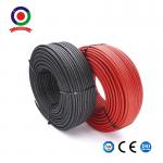 6mm2 TUV Electric Solar PV Cable Tinned Copper Xlpo Insulation Jacket for sale
