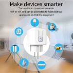 App Control Wifi Smart Plug Compatibility IOS/Android Intelligent Plug Socket for sale