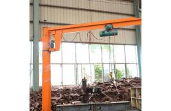 China 5 Ton Remote Control Column Jib Crane With Overload Protection supplier