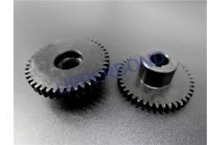 China MK9 Cigarette Machine Black Toothed Driven Bevel Gear Parts supplier