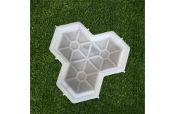 China Cobblestone Paving Slab Moulds , Interlocking Precast Walk Maker Molds supplier