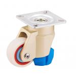 Premium Heavy-Duty Adjustable Leveling Casters With Nylon Wheels For Smooth Mobility for sale