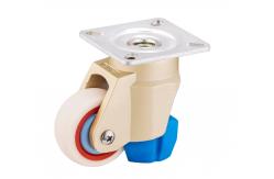 China Premium Heavy-Duty Adjustable Leveling Casters With Nylon Wheels For Smooth Mobility supplier