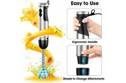 China Turbo Speed Stainless Steel Hand Held Blender With Two Release Button supplier