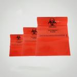 Lab 95kPa Biohazard Specimen Transport Bag , Disposable 95 kPa Pressure Bags for sale