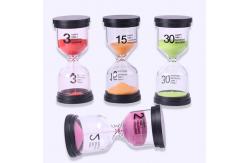 China 6 Colors Digital Hourglass Timer , Quicksand Hourglass Zandloper supplier