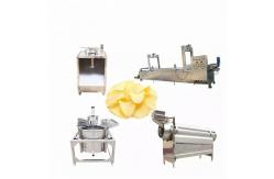 China Semi Automatic Potato Chips Making Machine High Efficiency  380V 50HZ supplier