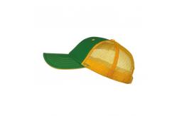 China Customized Unisex 5 Panel Trucker Cap With Metal Buckle supplier