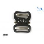 High Strength Center Bar Belt Buckles / OEM Center Bar Roller Buckle for sale