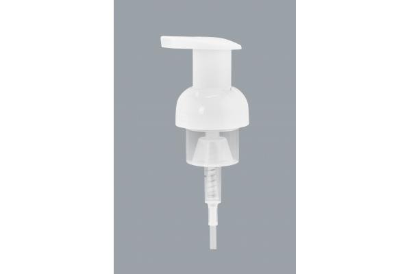 Customized 40mm Foam Pump Skincare Soap Dispenser Bottle Use