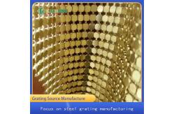 China Gold Silver Decorative Wire Mesh Metal Aluminum Chain Curtain supplier