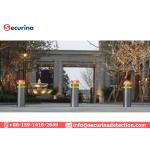 Parking Lot Automatic Road Security Bollards Time Adjustable Anti Terrorism for sale