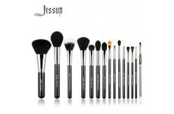 China Dome Shaped Essential Makeup Brushes Set Cruelty Free Jessup Brush Set supplier
