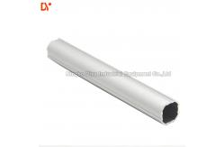China Aluminium Alloy Lean Tube Customizable Round Aluminum Pipe For Racking System supplier