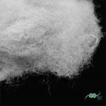 Hollow 70D Recycled Polyester Staple Fibre Artificial 72mm Filling Material for sale