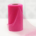 Stamp Pattern Plain Polyester Soft Tulle Rolls 100 Yards Organza Material for sale